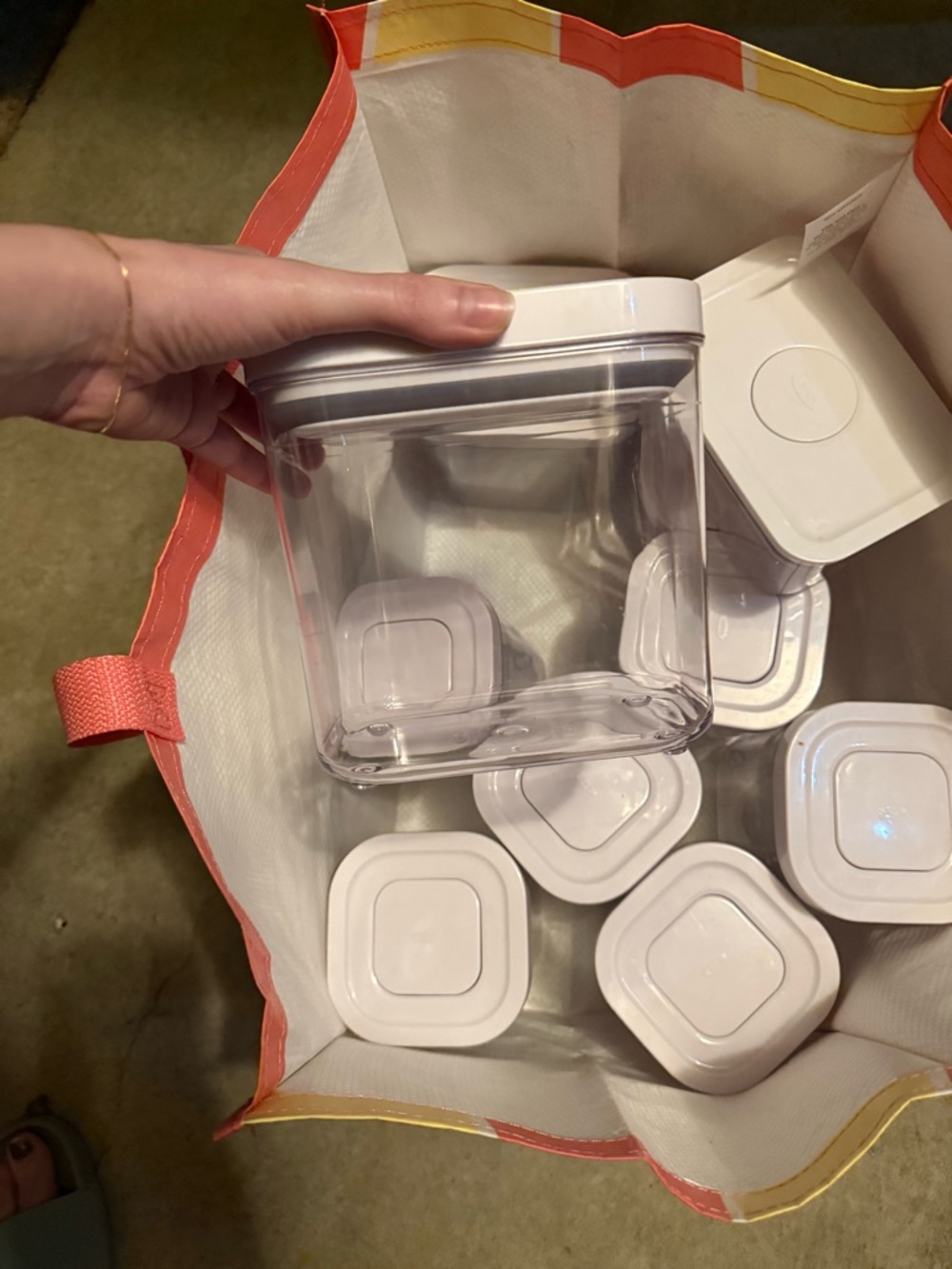 Set of OXO Food Storage Containers - 10 total - Picture 4 of 4
